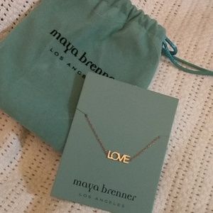 Maya Brenner LOVE bracelet